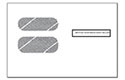 Dbl Window Env Selfseal For W2 Form